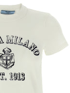 Prada White Cotton T-Shirt