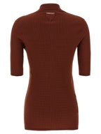 Prada Brown Cotton Polo Shirt