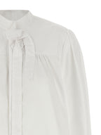 Prada White Cotton Blouse