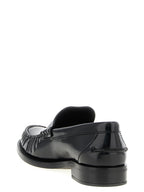 Prada Black Calfskin Slip-On Loafers
