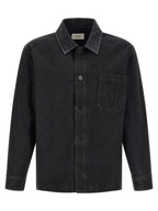 Saint Laurent Black Cotton Blouse