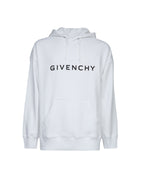 Givenchy White Cotton Hoodie