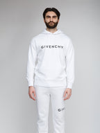 Givenchy White Cotton Hoodie