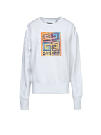 Givenchy White Cotton Sweatshirt