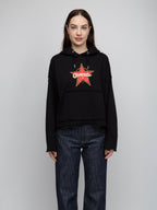 Givenchy Black Cotton Hoodie