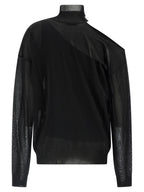 Fendi Black Viscose Cardigan