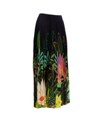 Valentino Garavani Pleated Floral Maxi Skirt