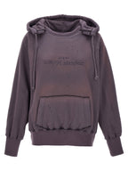 Maison Margiela Purple Cotton Hoodie