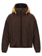 Dsquared² Brown Polyester Bomber