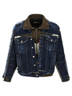 Dsquared² Blue Cotton Denim Jacket