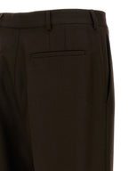 Saint Laurent Brown Wool Bermuda Shorts
