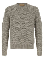 Valentino Garavani Gray Virgin Wool Cardigan