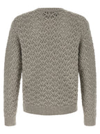 Valentino Garavani Gray Virgin Wool Cardigan