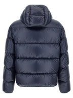 Moncler Blue Polyamide Full-Length Jacket