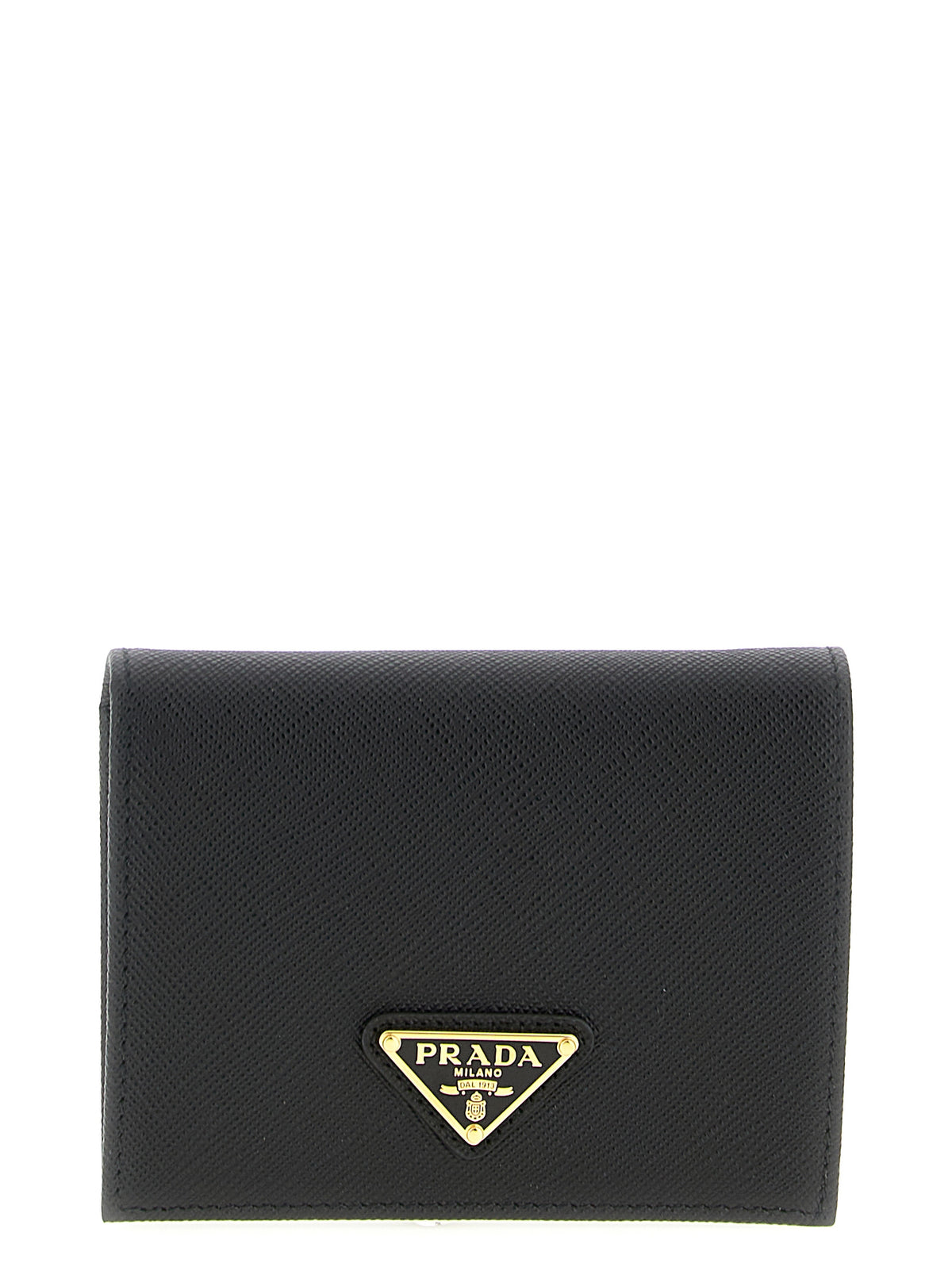 Prada Black Calfskin Cardholder