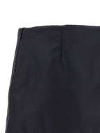 Miu Miu Blue Recycled Polyamide Long Skirt