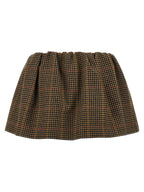 Miu Miu Brown Virgin Wool Long Skirt
