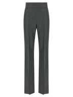 Valentino Garavani Gray Virgin Wool Dress Pants