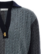 Ferragamo Multicolor Virgin Wool Cardigan