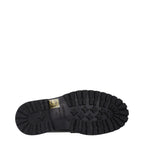 Off-White Black Leather Slip-On Loafers